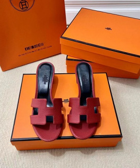 에르메스 올수공 오아시스 슬리퍼 샌들 앱송 26